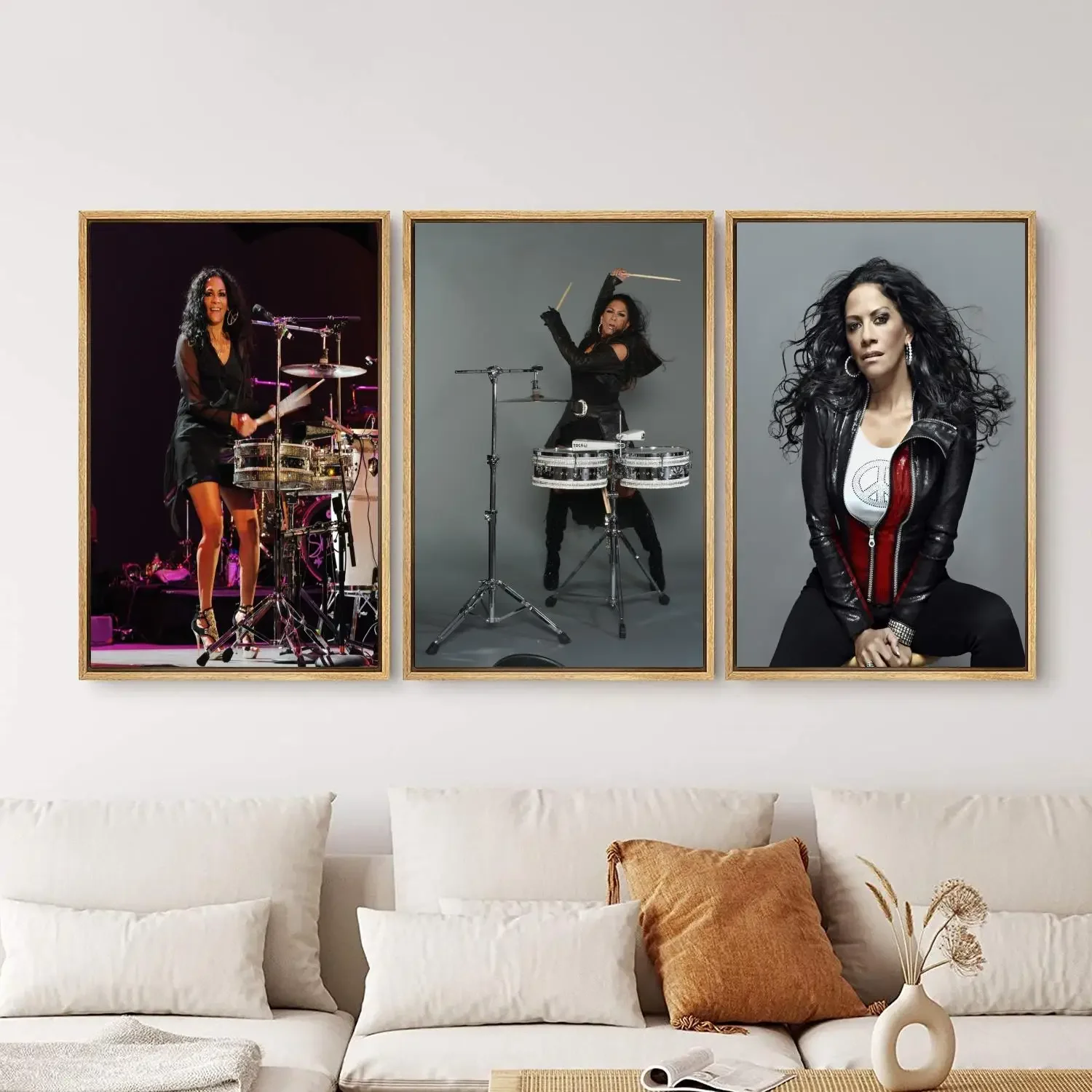 Sheila E Poster Painting 24x36 Wall Art Canvas Posters Personalized Gift Modern Family bedroom Decoration Art Poster