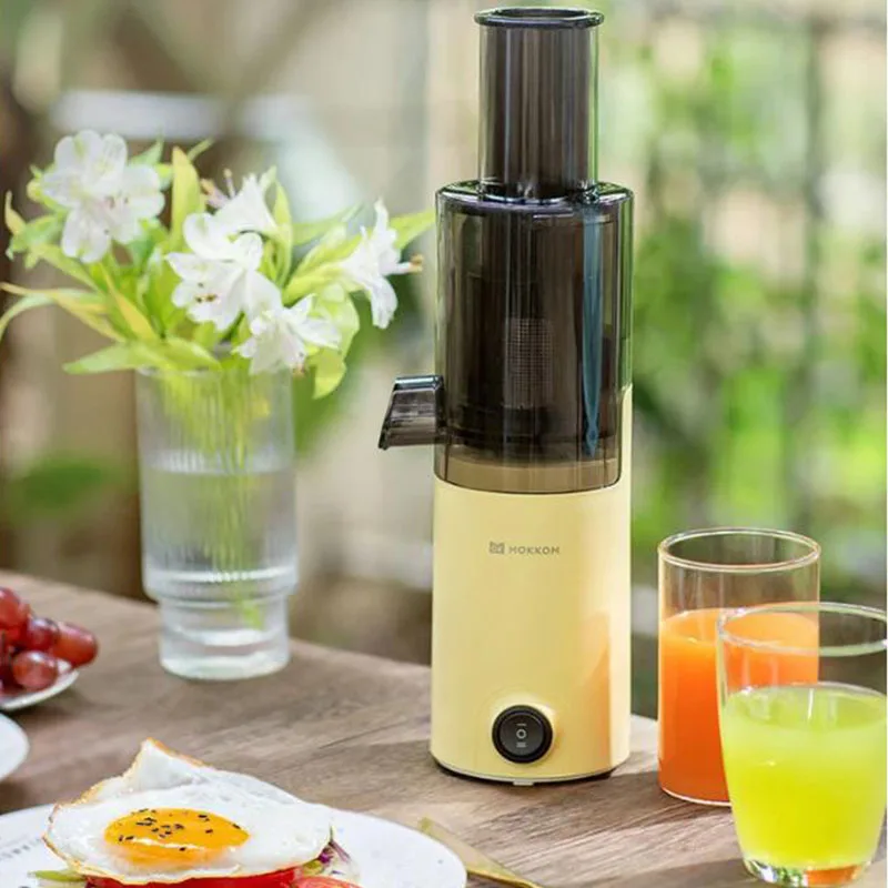 Mesin jus ดั้งเดิม mesin jus คั้นน้ำผลไม้ขนาดเล็กอเนกประสงค์ระบบอัตโนมัติใช้ในครัวเรือนขนาดเล็กทำงานช้า
