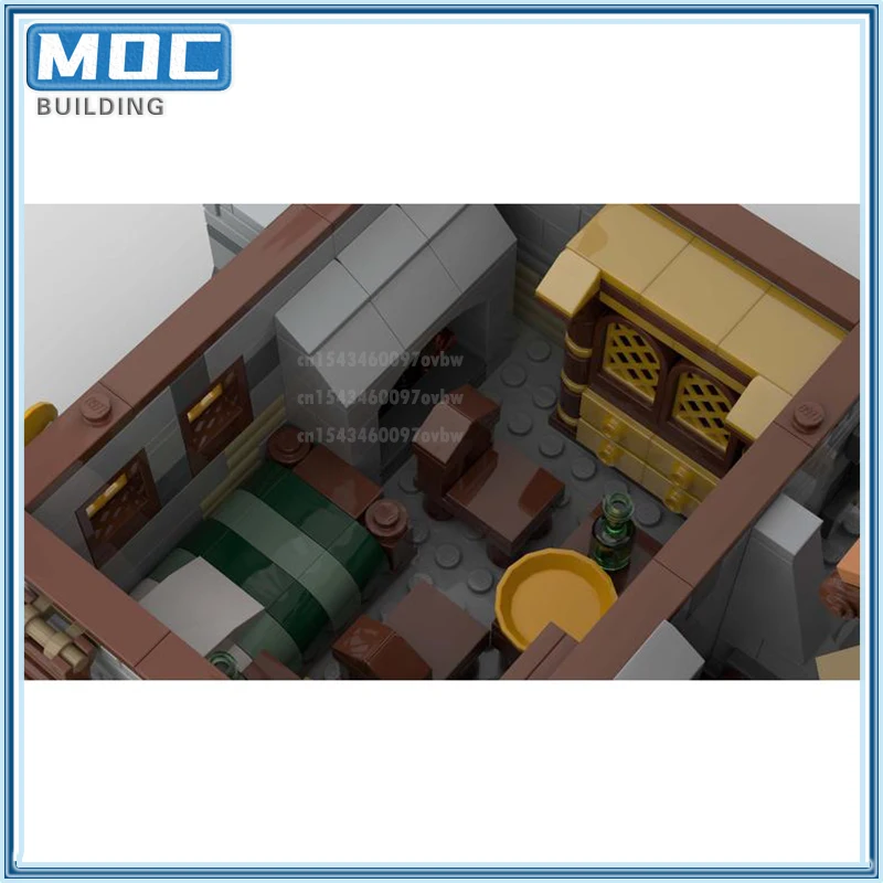 مشهد الفيلم MOC اللبنات الدائري مع ستارفايتر على الوقوف التكنولوجيا الطوب النقل ألعاب تعليمية إبداعية هدايا عيد الميلاد #1