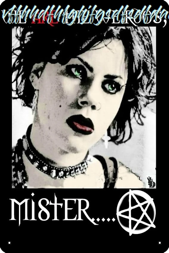The Craft - Nancy (posters and stickers) Poster Metal Tin Sign Plaque Man Cave Wall 8x12 Inch Wall Art Decoration sign