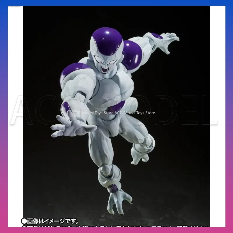 Em estoque novo bandai shf dragon ball série full power frieza anime figura de ação brinquedos modelo presente coleção