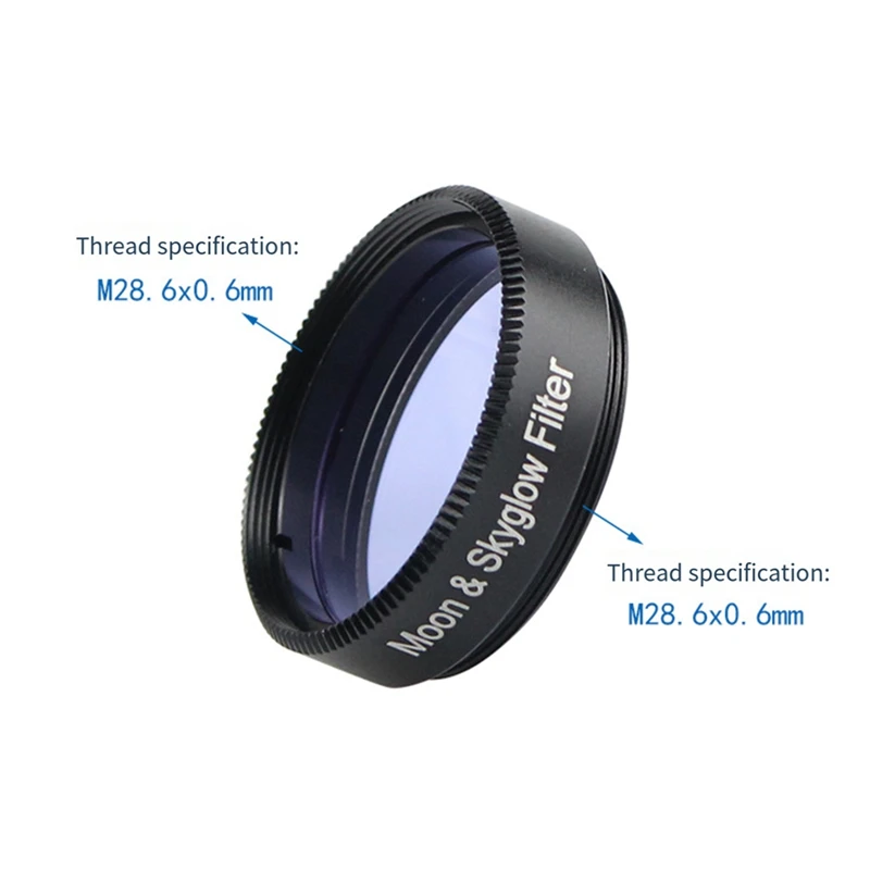 1 Pcs 1.25 Inch Moon & Skyglow Filter For Nighthawk Series Telescope Eyepiece Filter