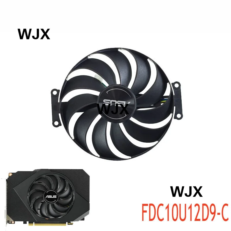 Graphics Card Fan For ASUS Phoenix GeForce GTX 1630 GTX 1650 OC Edition Gaming