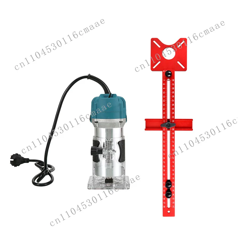 220V/110V woodworking trimming engraving machine + adjustable aluminum alloy woodworking marker compass scriber