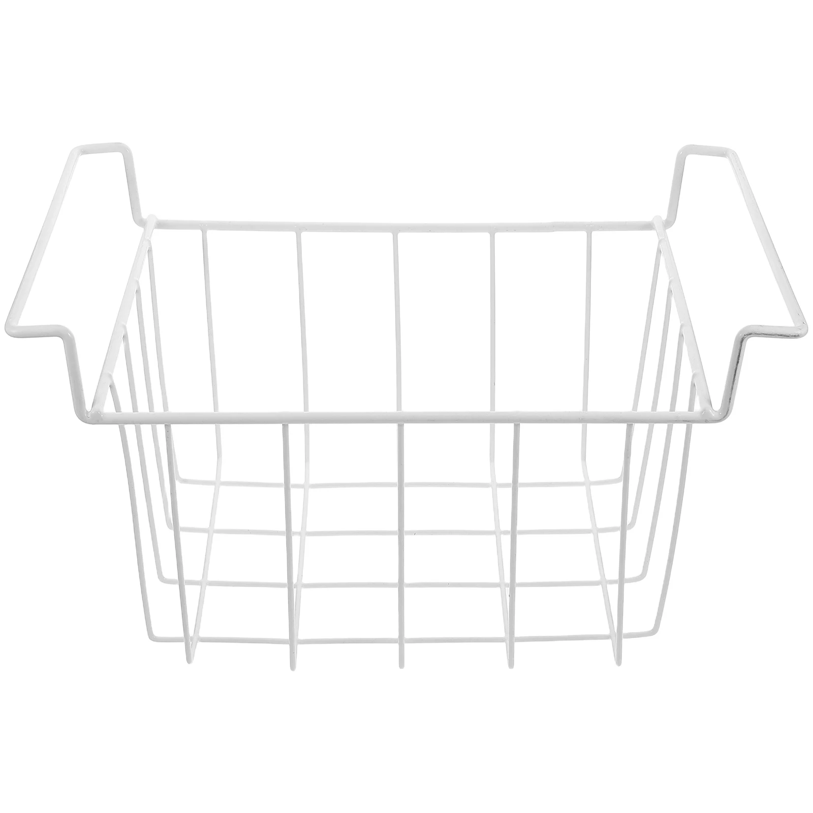 

Refrigerated Storage Basket Freezer Organizer Wire Baskets Electric Iron Chest Kitchen Hanging Rack Bins