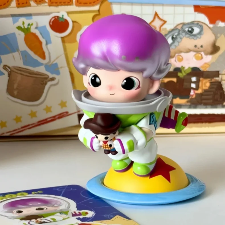 Original POPMART DIMOO WORLD Pixar Co-Branded Blind Box Figuren Buzz Lightyear Sammlerstücke Deko-Spielzeug Geburtstagsgeschenk – Detail 7