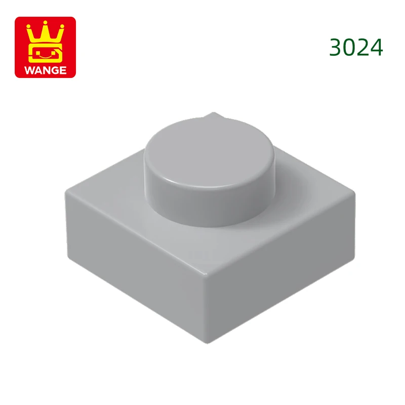 Wange 588Pcs/Lot 3024 1x1 Short 1-Hole Building Blocks Classic Base Parts Compatible with Bricks Children Toys Assembly Gift Box image 3