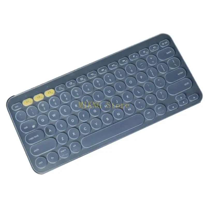 薄いシリコンキーボードガードK380ワイヤレスキーボードのために洗えるシームレスな互換性スムースタイピングベストセール