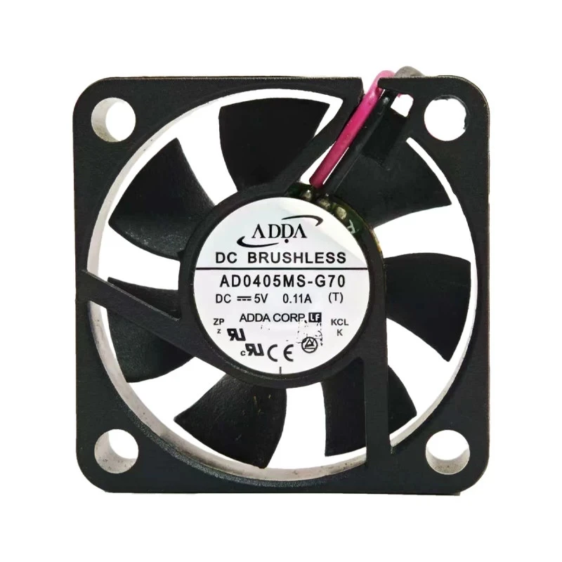 HJY 1PCS ADDA AD0405MS-G70 5V DC 2-wire cooling fan 4020 4 cm