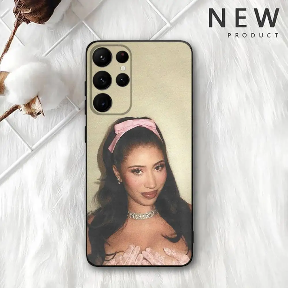 Kali Uchis Sincerely Phone Case For Samsung S 25,24,23,22,30,21,10,9,Ultra,Plus,Lite,FE,4,5G Black Soft Case