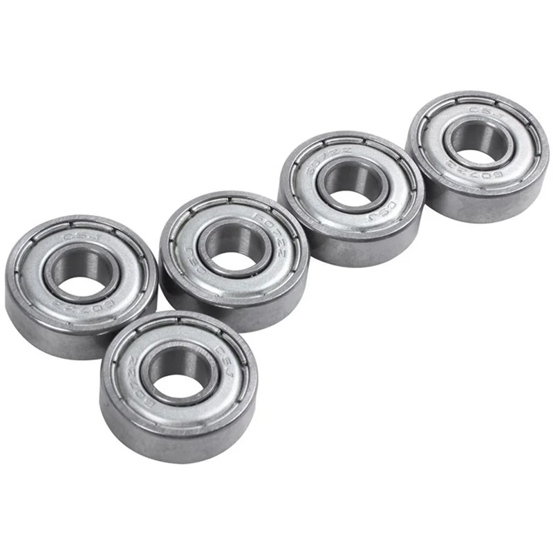

A63X-607Z 7 X 19 X 6Mm Double Shielded Deep Groove Ball Bearings 100 Pcs