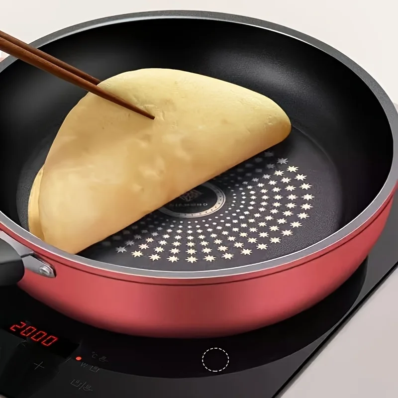 Sartén caliente duradera, sartén de panal, sartenes de acero antiadherentes, estufa de Gas, cocina de carne, Universal, Compatible con utensilios de cocina