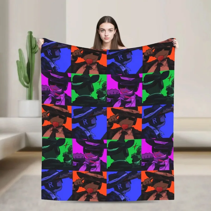 New Game Forsaken Chance Blanket Fluffy Soft Blankets for Sofa Microfiber Bedding Office Camping Supplies view 3