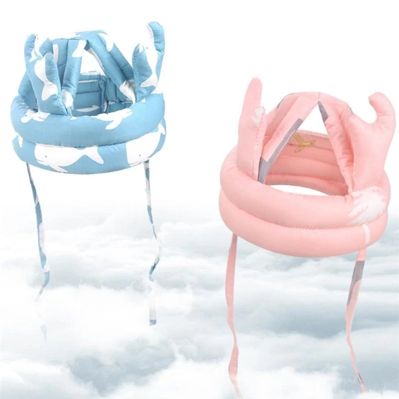 J15U Trẻ Trẻ sơ sinh Mũ có thể điều chỉnh Trẻ học cách đi bộ Quà tặng mũ bảo vệ chống chạm