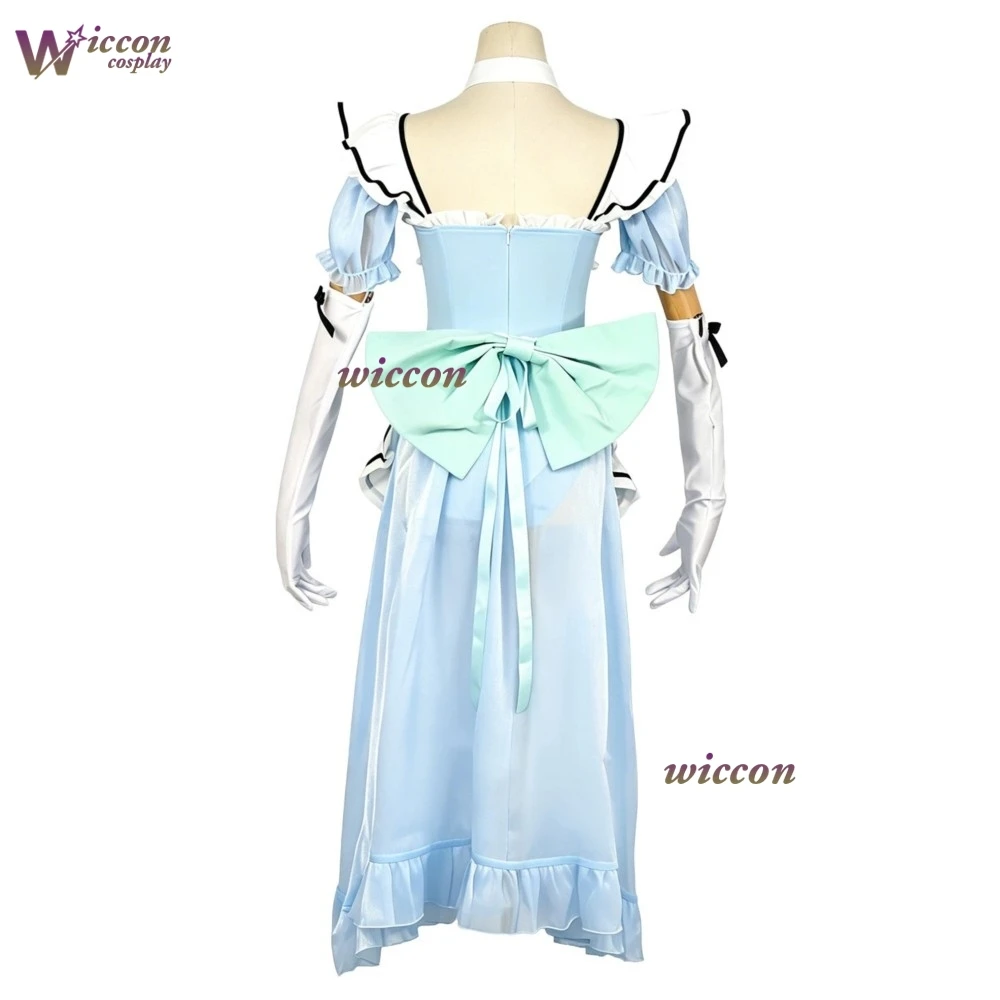 GODDESS Cos VICTORY: NIKKEe Cinderellaa Cosplay Game Cinderellaa Cafe Maid Cosplay Grey Wig Costume Halloween Costume view 6