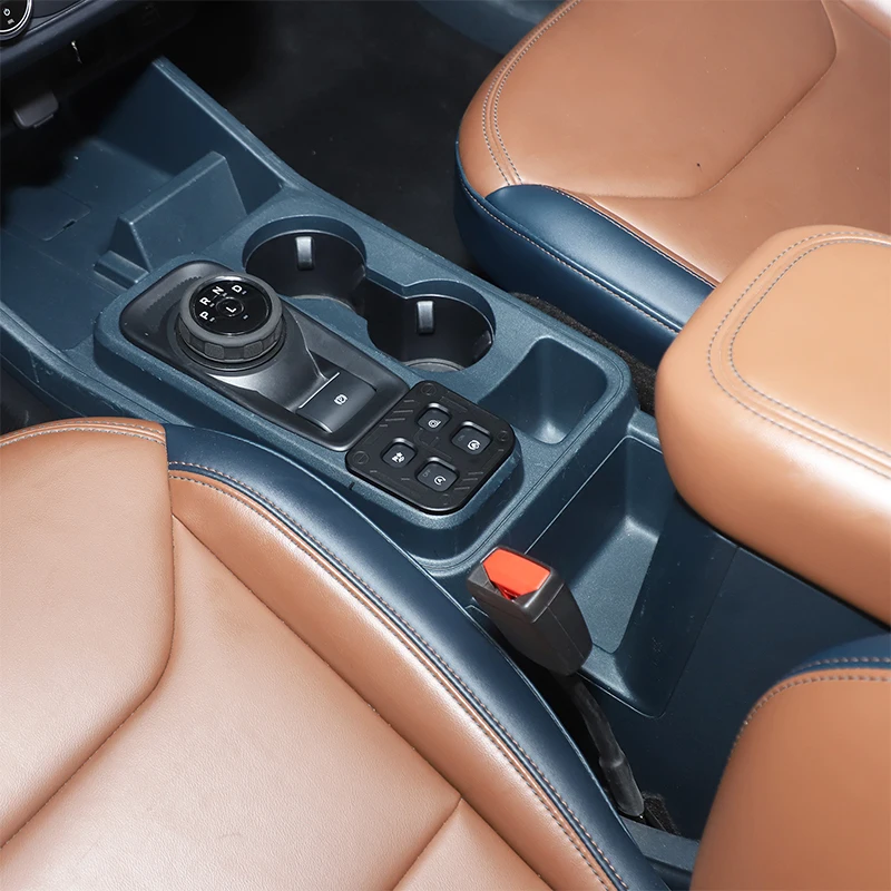 

For Ford Maverick Maverick 2022 2023 2024 Start and Stop buttons to prevent accidental touch cover Aluminum alloy Red Black 1pcs