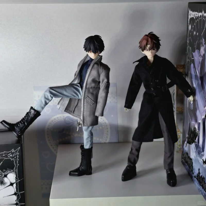In Stock Jidong Shunxi Mjd 1 8 Articulated Action Figure Global Examination Comic Characters You Huo Qin Jiu Anime Collectible
