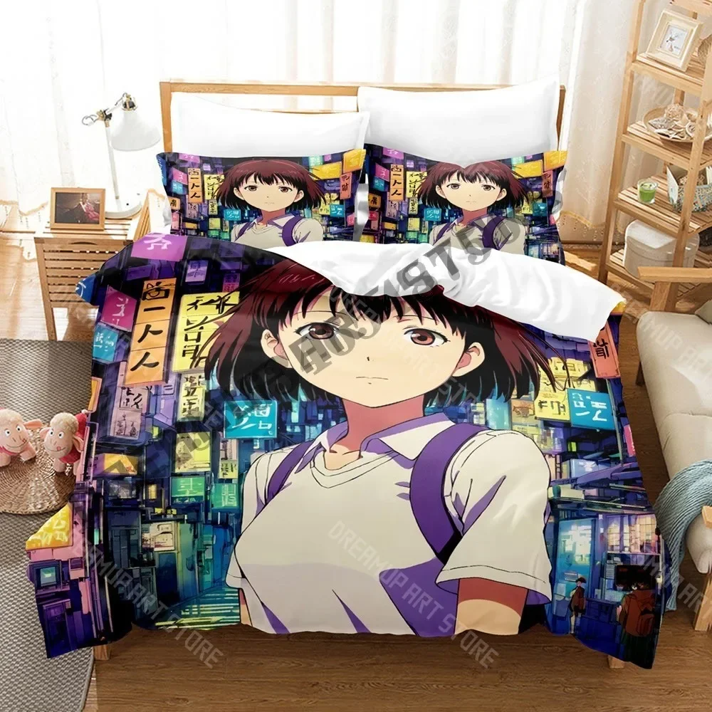 

3D-принт Serial Experiments Lain Комплект постельного белья Single Twin Full Queen King Size Комплект постельного белья для взрослых Наборы пододеяльников для спальни Anime Bad