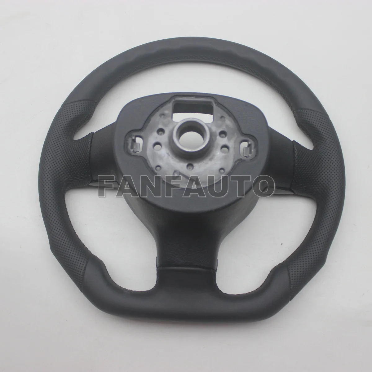 Replacement D Shape Leather Steering Wheel for VW Volkswagen Jetta Mk5 Golf 5 GTI R32 EOS Passat B6 Bora Caddy