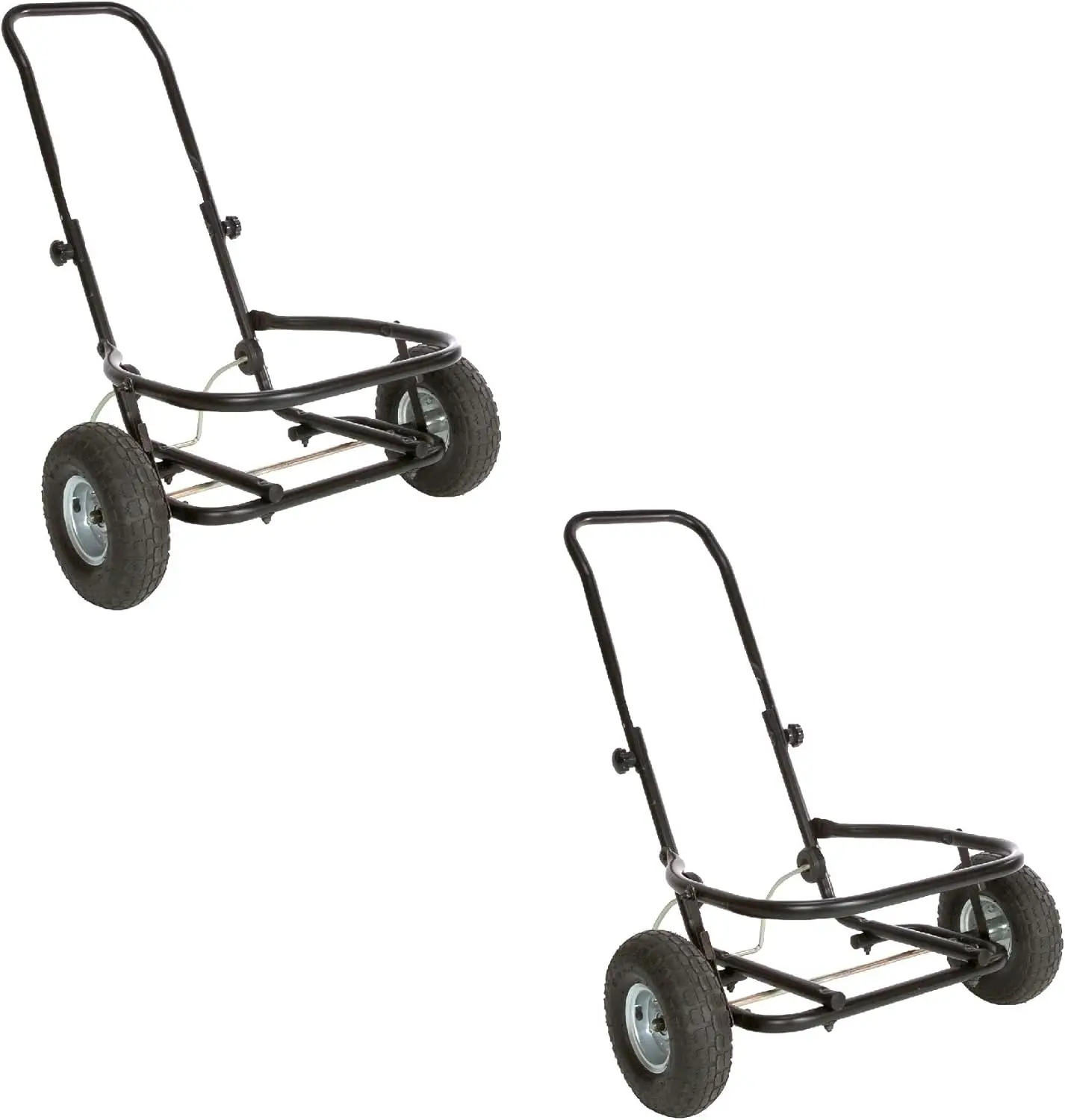 

2-Pack Muck Cart Utility Wagon, 70-Quart Tub Compatible, 350-Pound Capacity – Foldable Two-Wheel Farm & Ranch Transport
