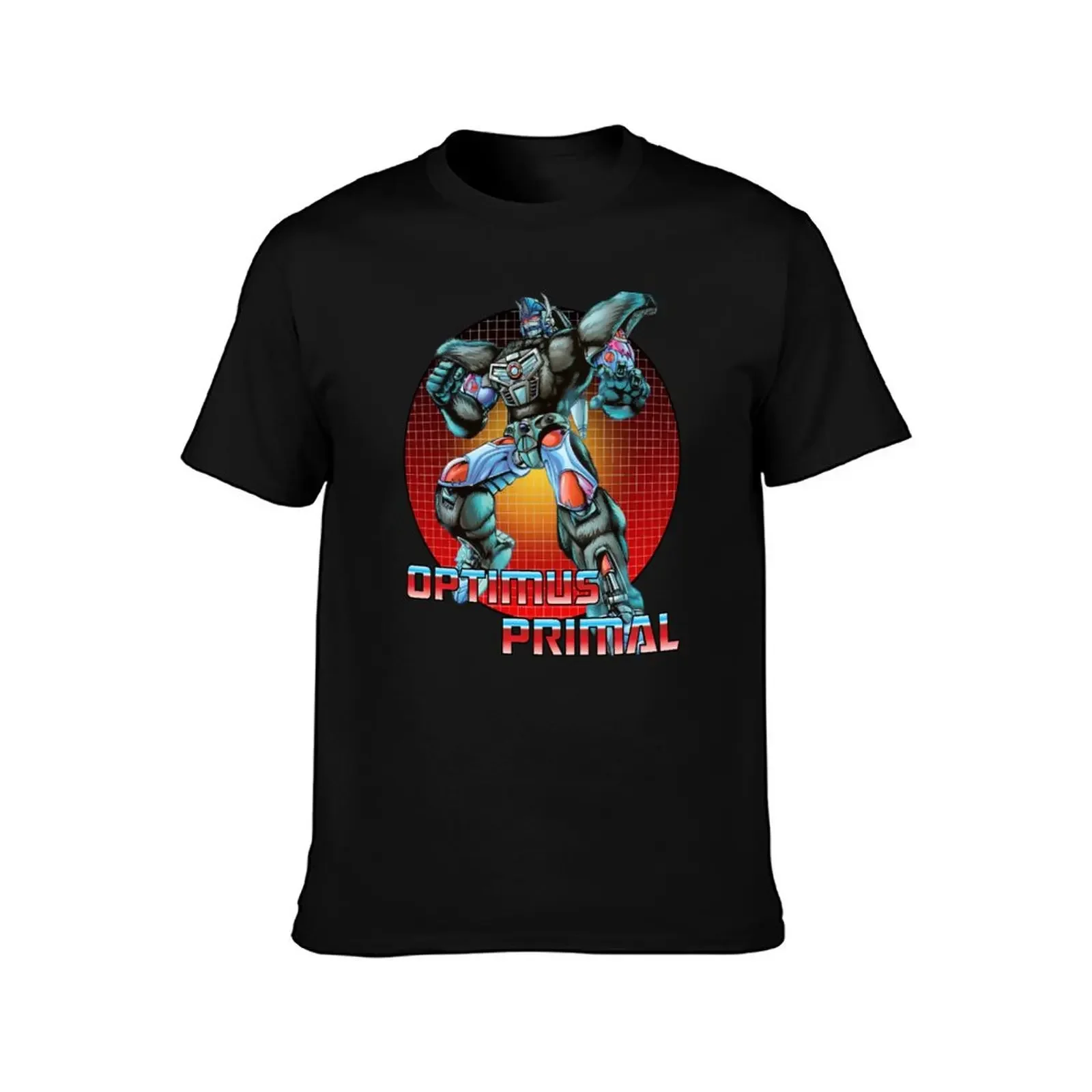 Optimus Primal Maximals Transformer G1 T-Shirt graphic tee shirt anime figures cotton graphic tees mens white t shirts