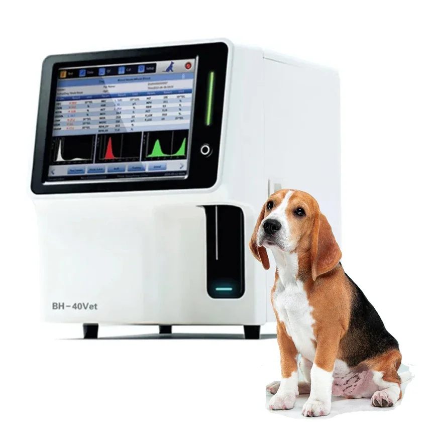 OEM Veterinary Fully Automatic veterinary blo-od cell counter bl-ood chemistry analyzer