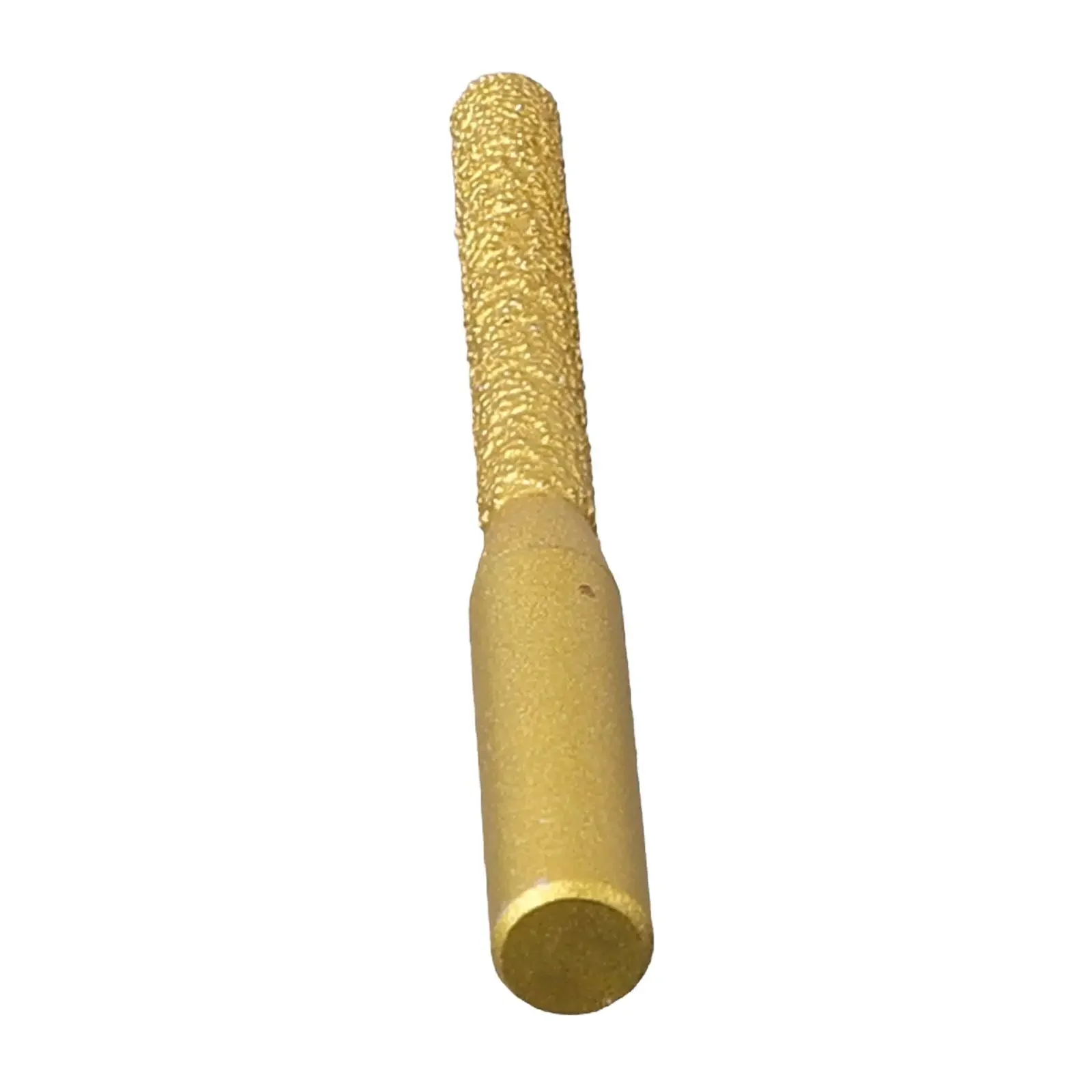 Broca enrutadora de diamante soldada, máquina de grabado de vástago recto, herramienta de grabado de granito y mármol, granito de mármol