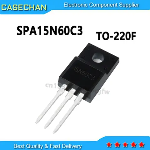 5PCS SPA15N60C3 15N60C3 TO-220F New and Original