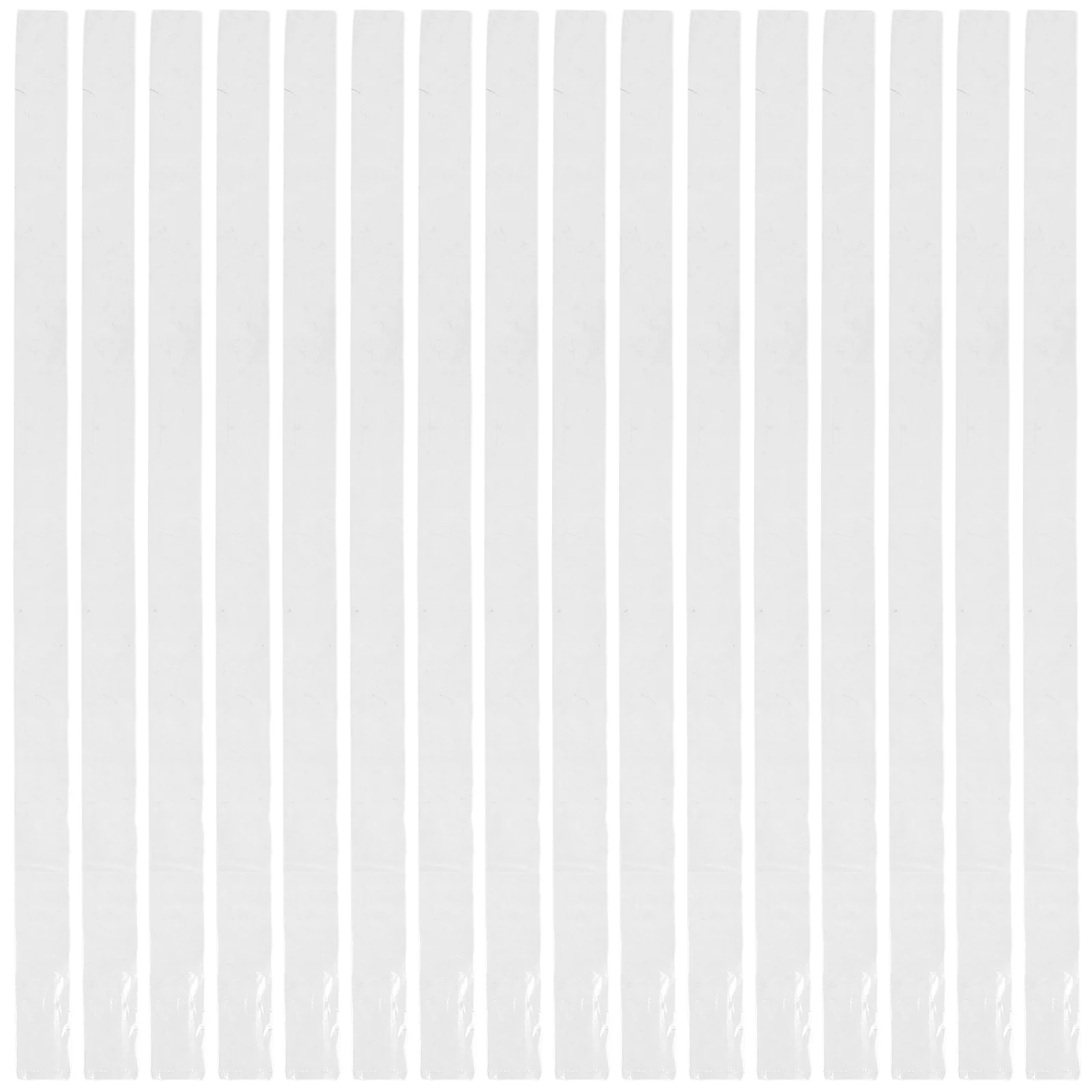 

100Pcs Belt Storage Bags Transparent Dust Proof Plastic Sleeves 2'' X 43.2'' Slim Long Belt Storage Solution for Dress Belts