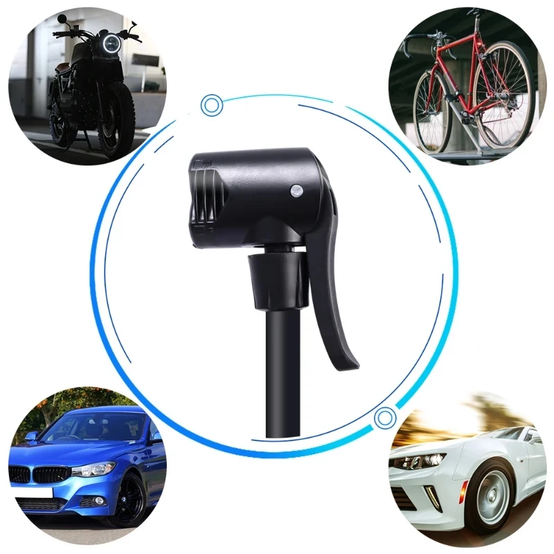 Air Pump Extension Tube Nozzle Adapter Mouth with Deflate Hose Air Inflator Electric Pump Connector Accessories 10/20/40/60cm