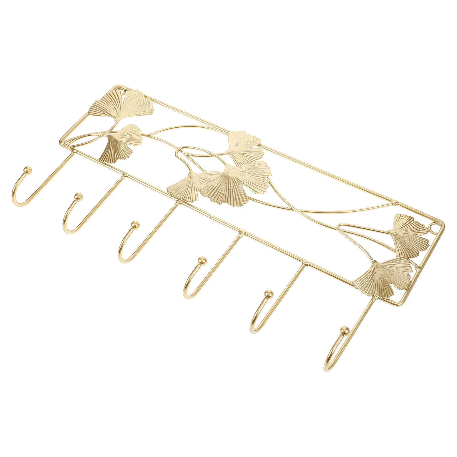 

Key Storage Coat Rack Iron Wall Hooks Vintage Decorative Hook for Bedroom Bathroom Heavy Duty Silver