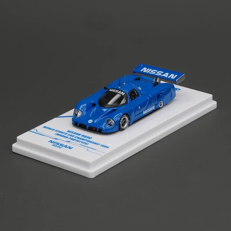 In Stock INNO R89C 1:64 NISSAN Blue Opened Hood Diecast Diorama Car Model Collection Miniature Toys