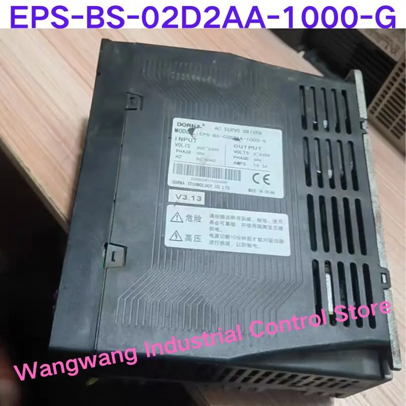 Second-hand test OK   Servo Drive EPS-BS-01D5AA-1000 EPS-BS-01D5AA-1000-G EPS-BS-02D2AA-1000-G EPS-B1-02D2BA-A000