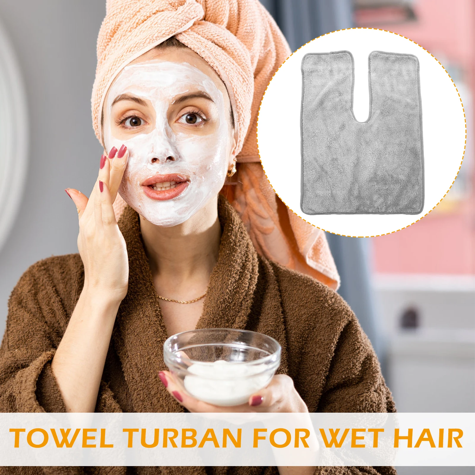 

Coral Fleece Beauty Towel Hair Drying Turban Quick Absorbent Fast Dry Lightweight Home Travel Facial Bath Makeup Curly Hair