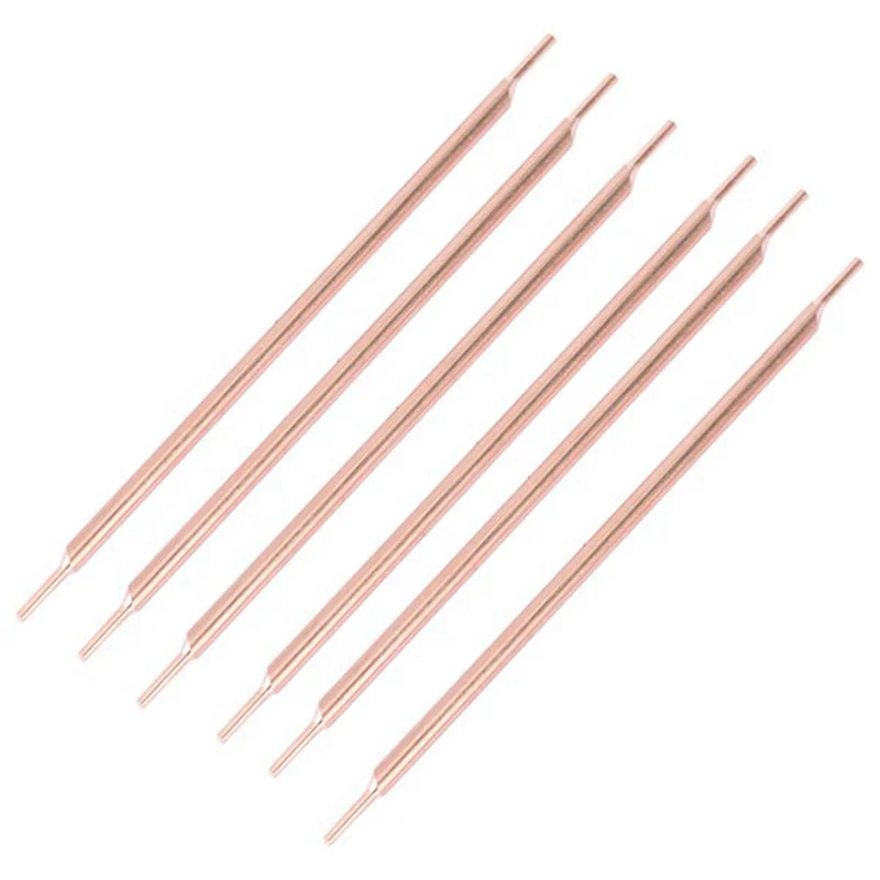 

LNHF Dual Head Spot Welding Pin 1.5X3x100mm Alumina Copper Electrode Tip Feet Needle Lithium Battery Welding Machine