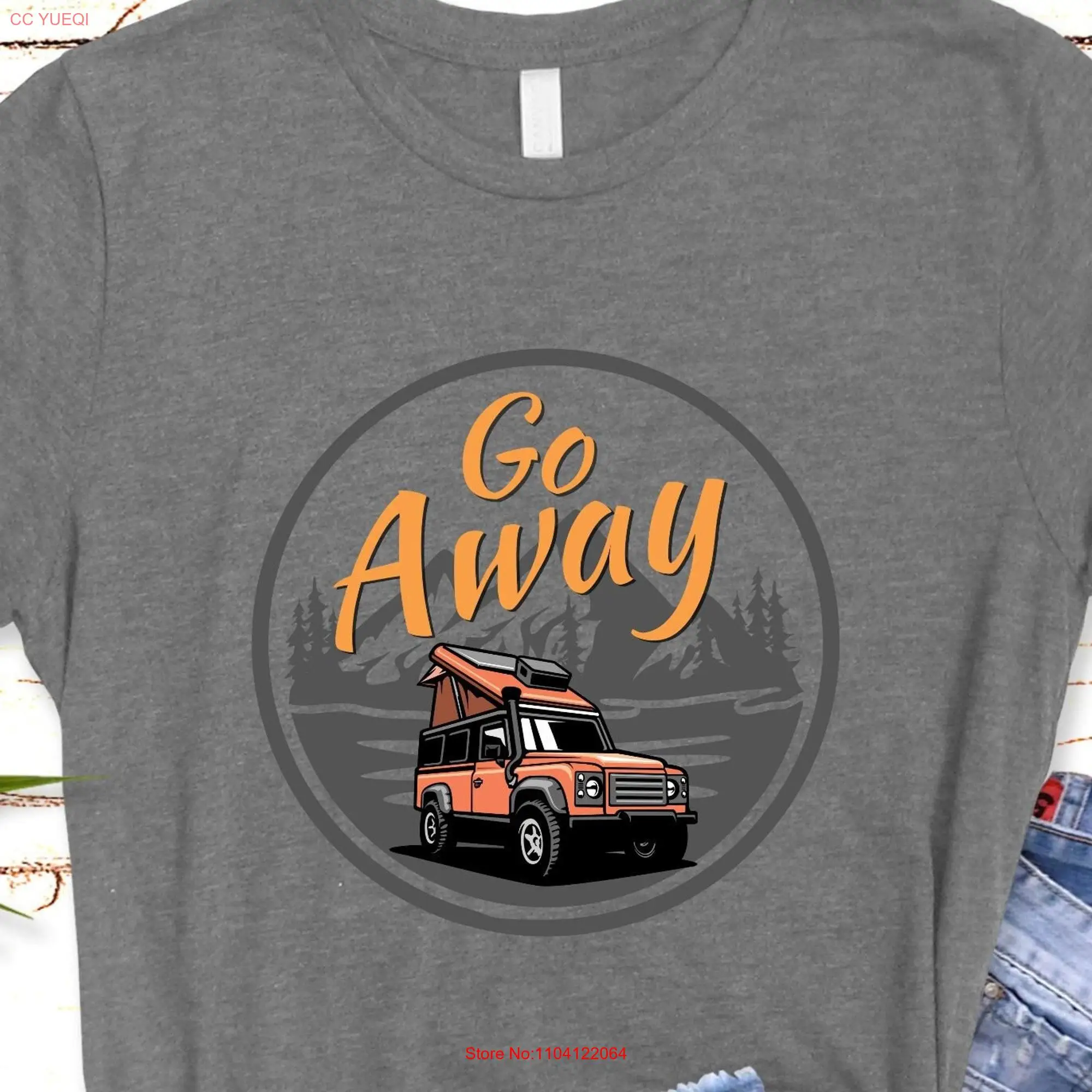 Hit the road with style in our Go Away Defender overland shirt Perfect for adventure seekers and lovers of great outdoors him