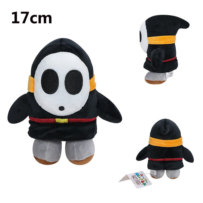 8 Styles Cartoon Mario Plush Toys Shy Guy Soft Stuffed Doll Animal Plushie Kids Birthday Xmas Gifts