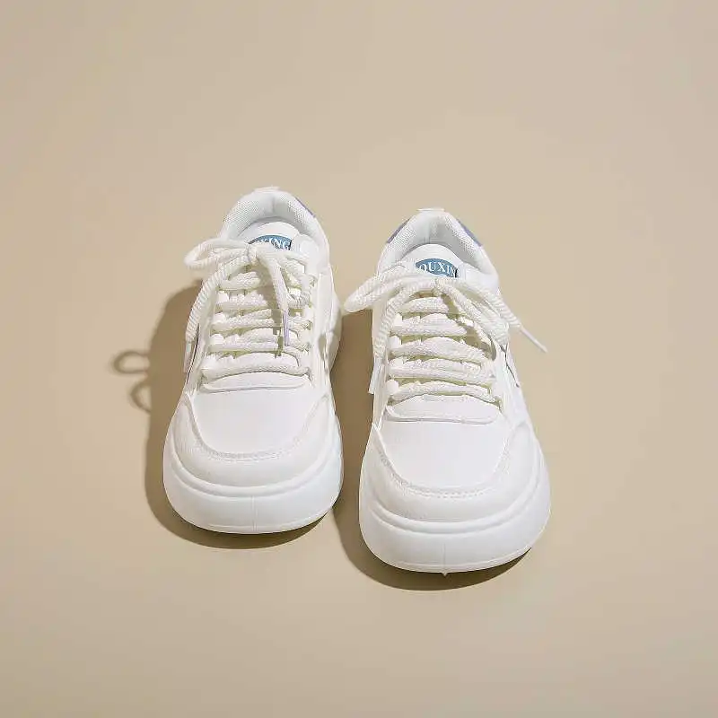 

With Lacing Thick Heeled Mountain Hiking Hiking Shoes Woman Large Size 42 43 44 45 46 Sneakers Sport Hospitality Boti Fat