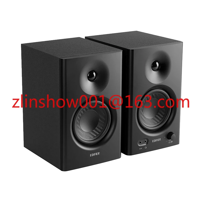 Edifier MR4 Powered Studio Monitor 2.0 Speakers Auxiliary Powered Monitor Speakers Bookshelf Speakers