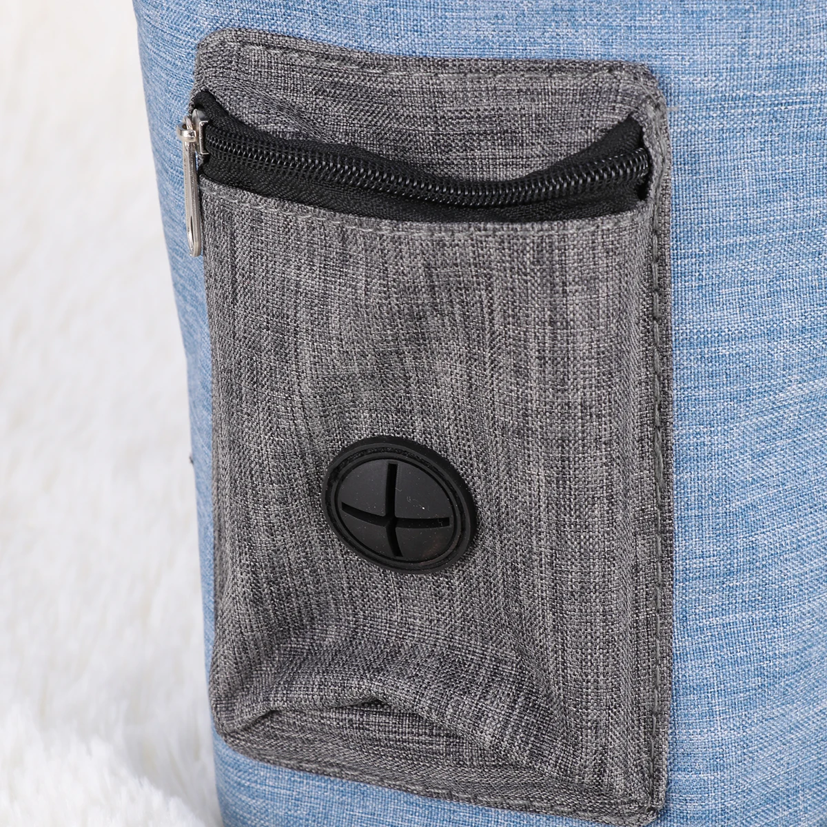

Bag Large Capacity Dog Food Carrier Blue Training Supplies Travel Portable Treat Pouch Storage Container Pet Goods