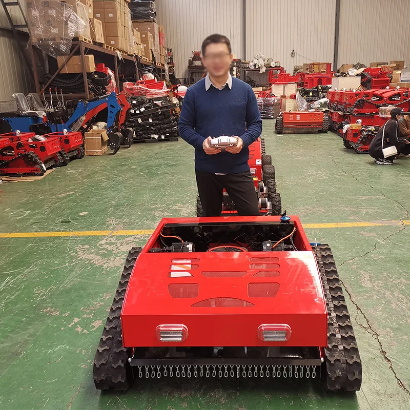 

Mower Lawn Mowers RC Remote Controlled CE Certified Safety Auto-Stop Blade All-terrain High-quality Easy to Operate Customized