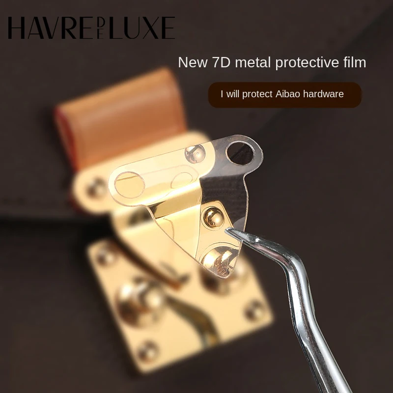 HAVREDELUXE Hardware Accessories Film For LV Speedy20 Bag Anti-oxidation Wear Scratch Metal Protection Single Buy