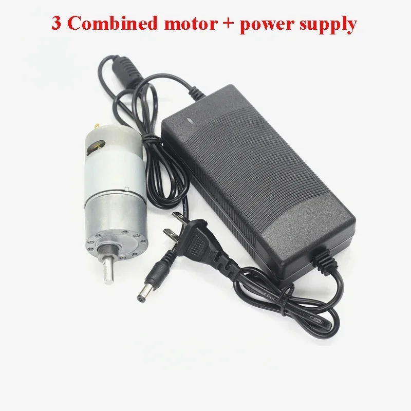 37-550 DC speed motor brush D shaft large torque positive and negative rotation speed can be 12V miniature eccentric shaft motor