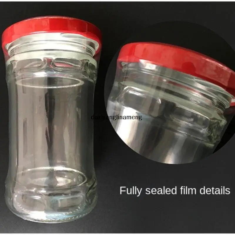 200pcs/lot 9 Sizes Pvc Heat Shrink Bands Film For Full Oil Bottle Whole Sealed, Waterproof Body Sealing Circle Diameter X HIGHT