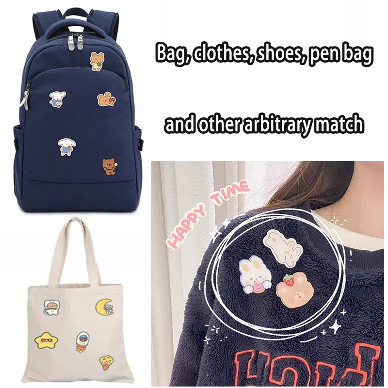 Custom Acrylic Brooches Popular Fashion Clothing Bags Accessories kidsDlY Personalized Design Gifts Pins