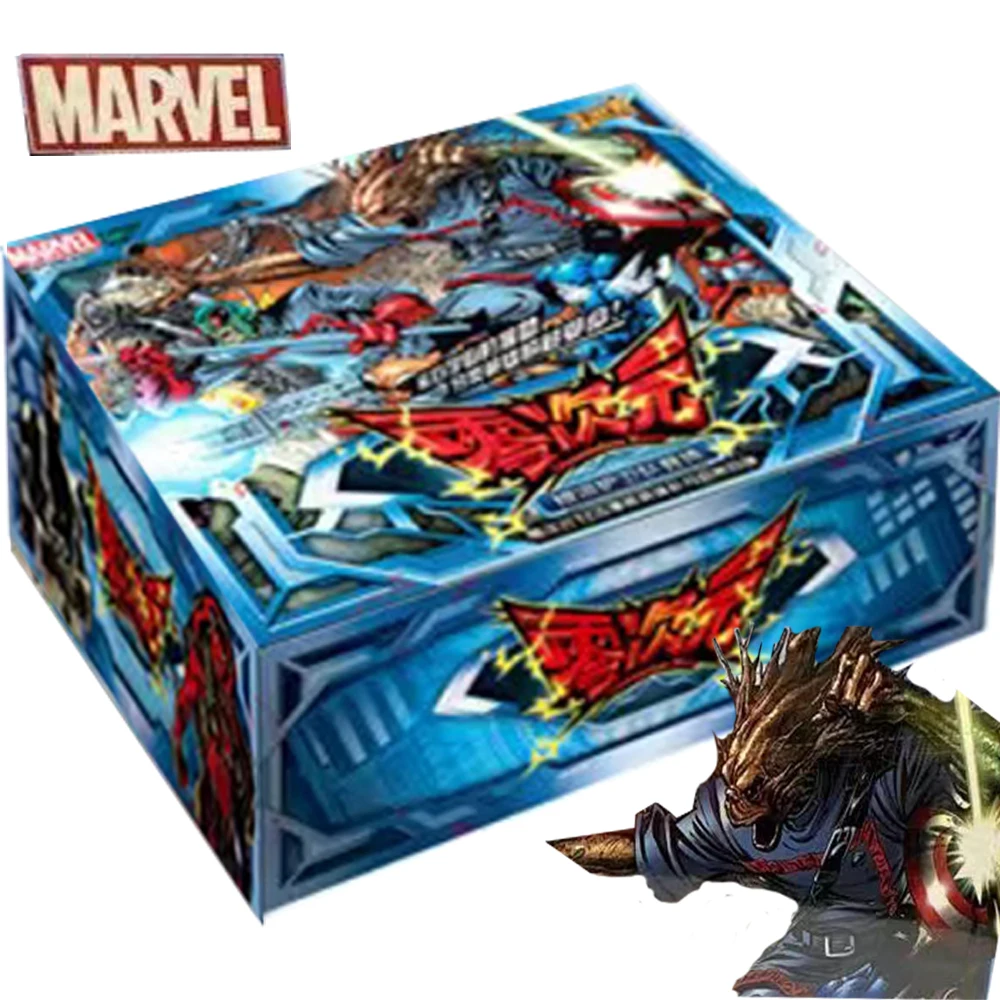 

Genuine Kayou Marvel Card For Child Captain America Iron Man Super Burning Movies Limited Game Collection Card Christmas Gifts