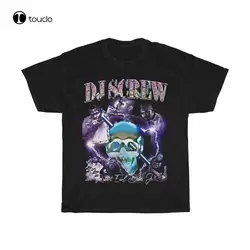 Dj Screw Vintage 90'S Inspired Rap T-Shirt S-5XL collared shirts for women