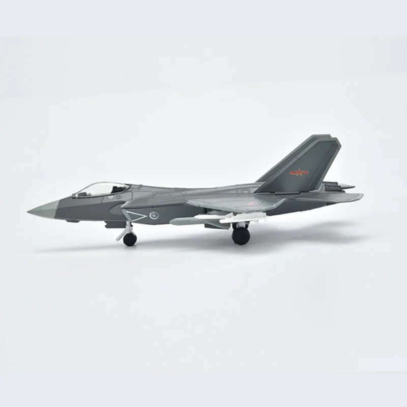 

Diecast J-31 Militarized Combat Fighter Jet Alloy & Plastic Model 1:144 Scale Toy Gift Collection Simulation Display