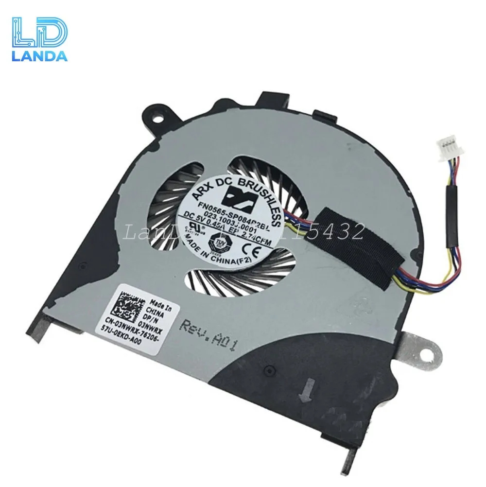 NEW Cooler Radiator CPU Cooling Fan For Dell Inspiron I3-7000 7359 7347 7353 7348 P57G I5-7558 7568