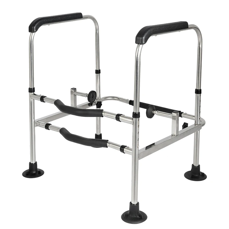 

safe Slip Suction Handrail Floorstanding Support Bar Elderly Bathroom Handrail Toilet Home Improvement